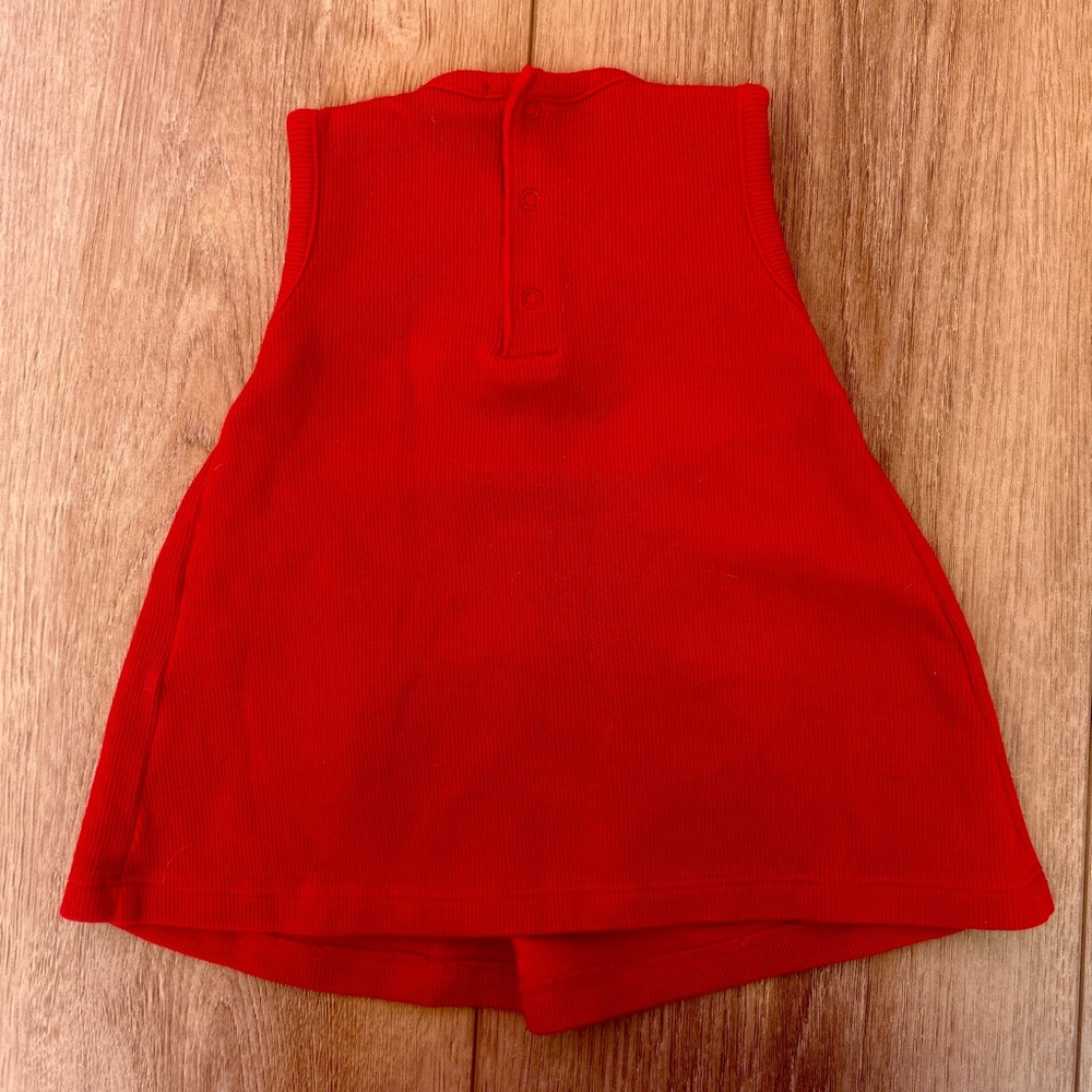 Kissy Kissy Red Christmas Dress (6-9 Months) - Picture 2 of 3